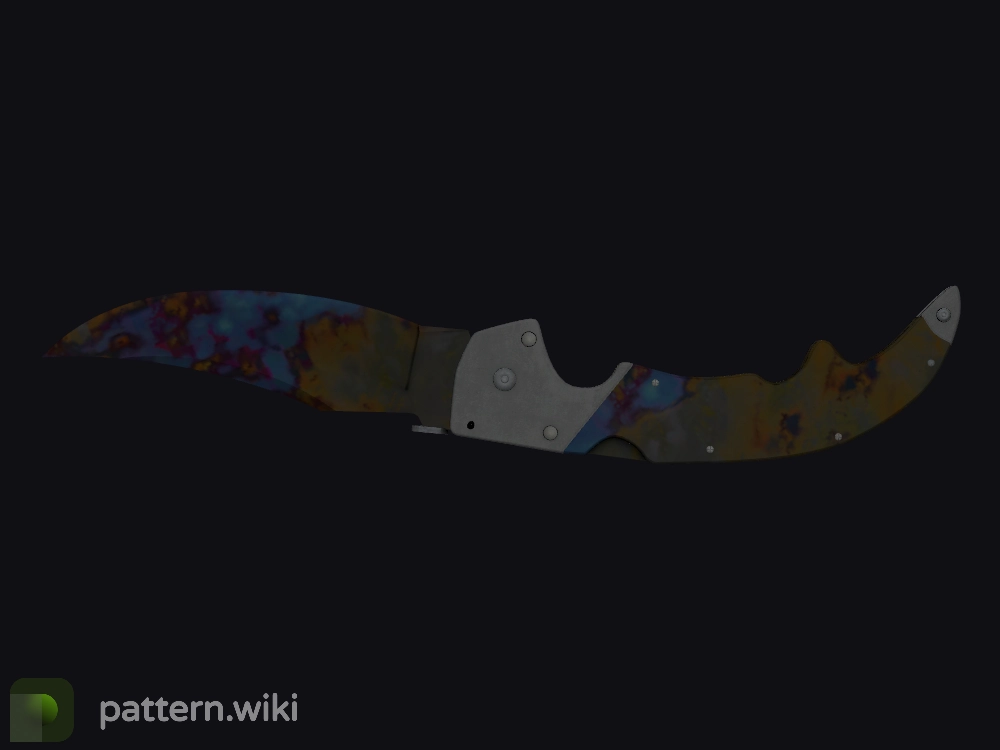 Falchion Knife Case Hardened seed 539