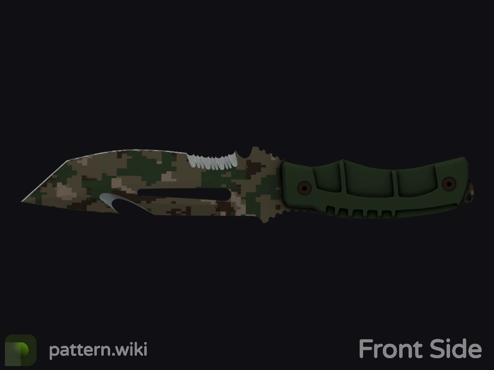 Survival Knife Forest DDPAT seed 516