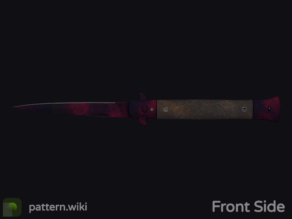 Stiletto Knife Doppler seed 410