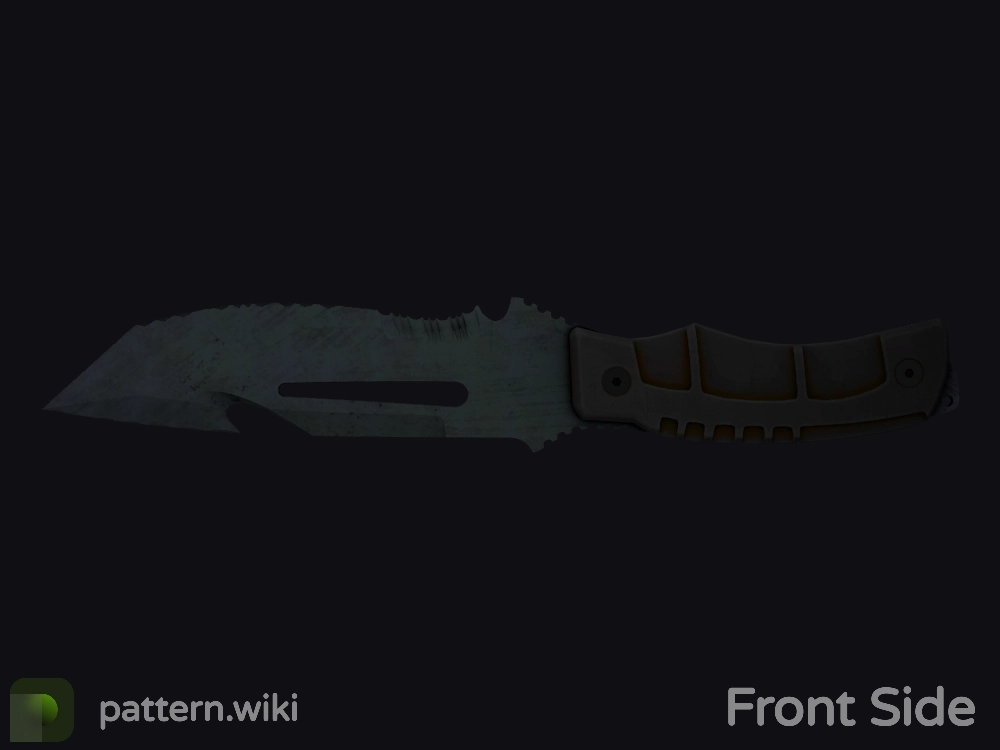 Survival Knife Blue Steel seed 525