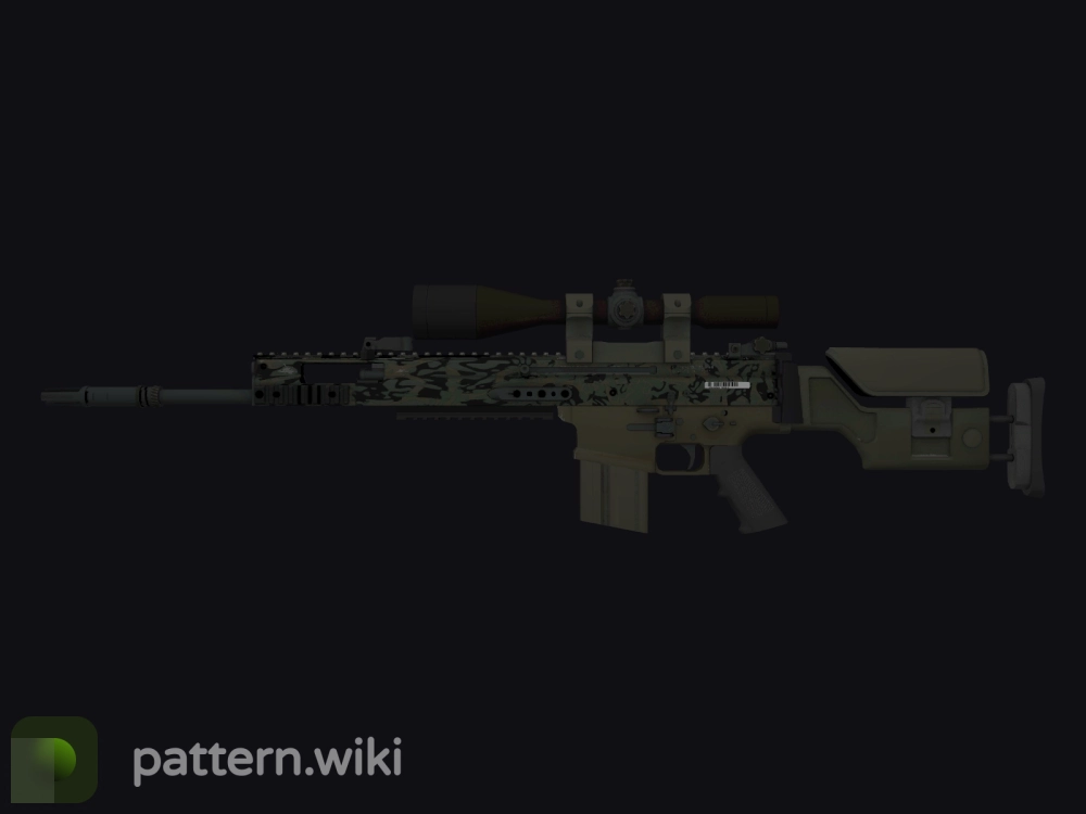 SCAR-20 Army Sheen seed 209