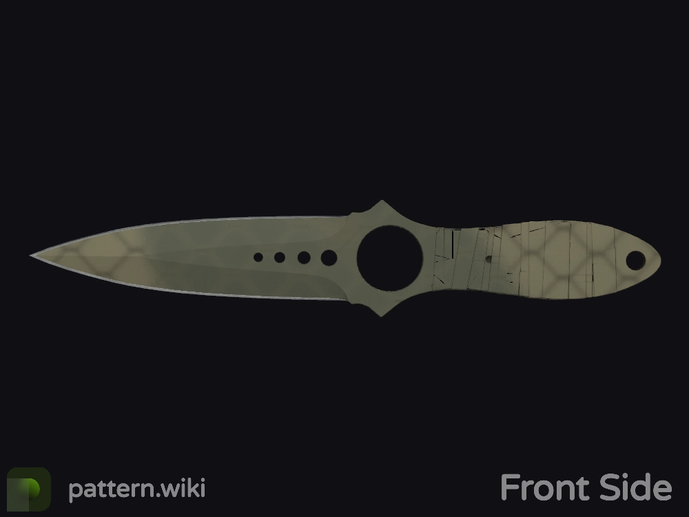 Skeleton Knife Safari Mesh seed 765