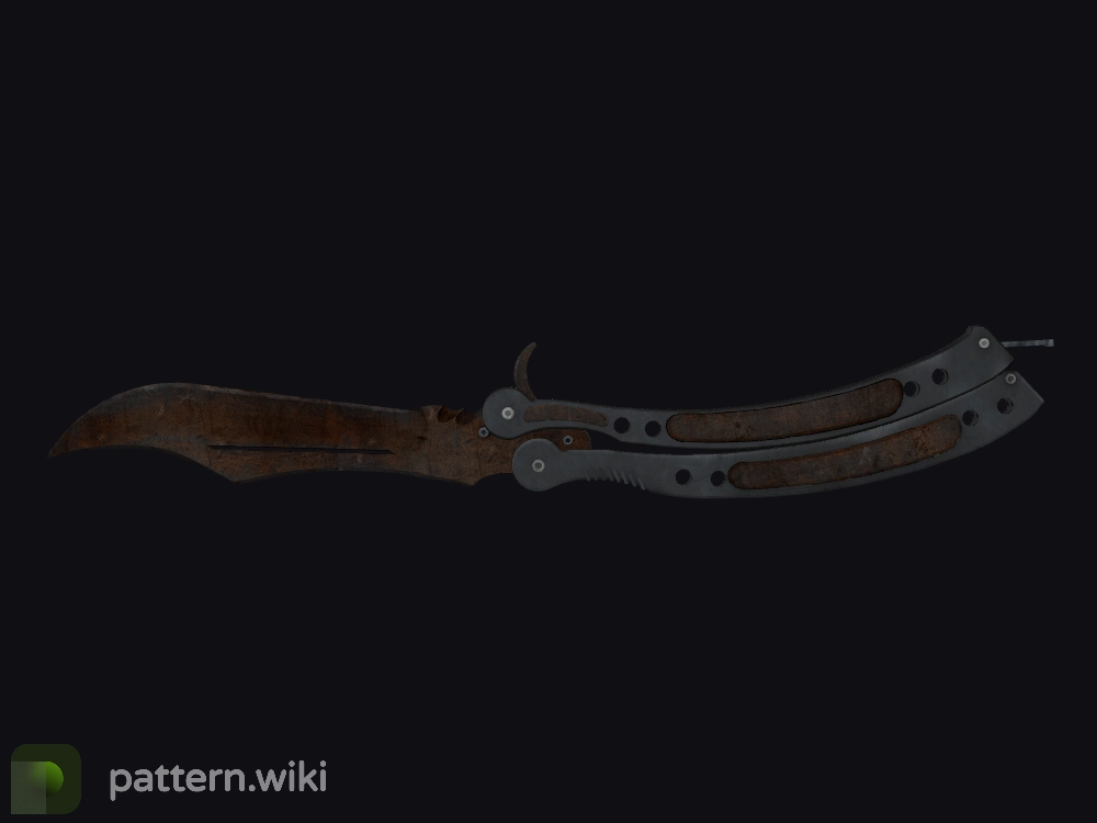 Butterfly Knife Rust Coat seed 371