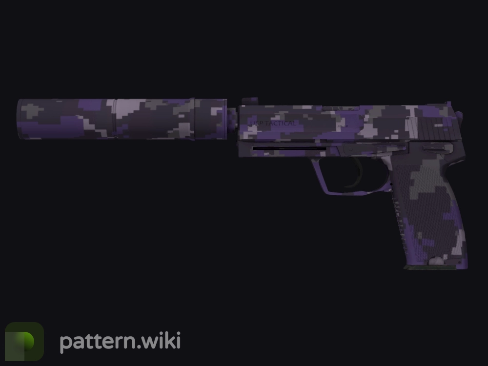 USP-S Purple DDPAT seed 53