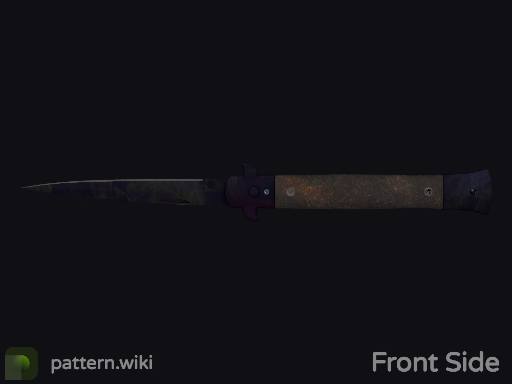 Stiletto Knife Doppler seed 344