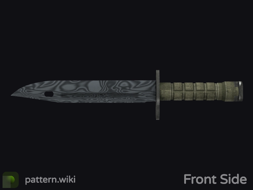 Bayonet Damascus Steel seed 881