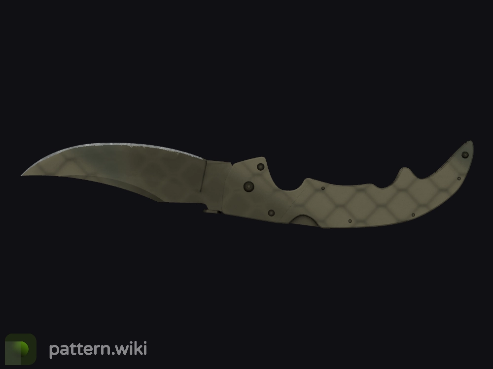 Falchion Knife Safari Mesh seed 639