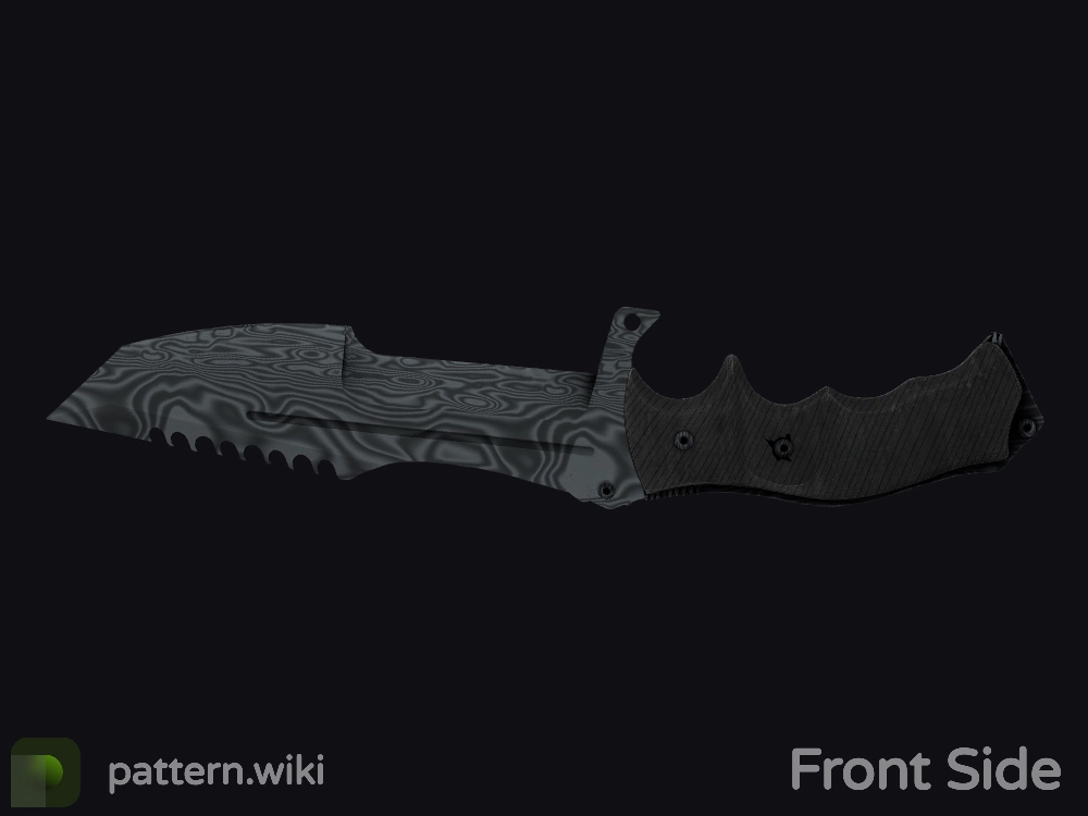 Huntsman Knife Damascus Steel seed 714