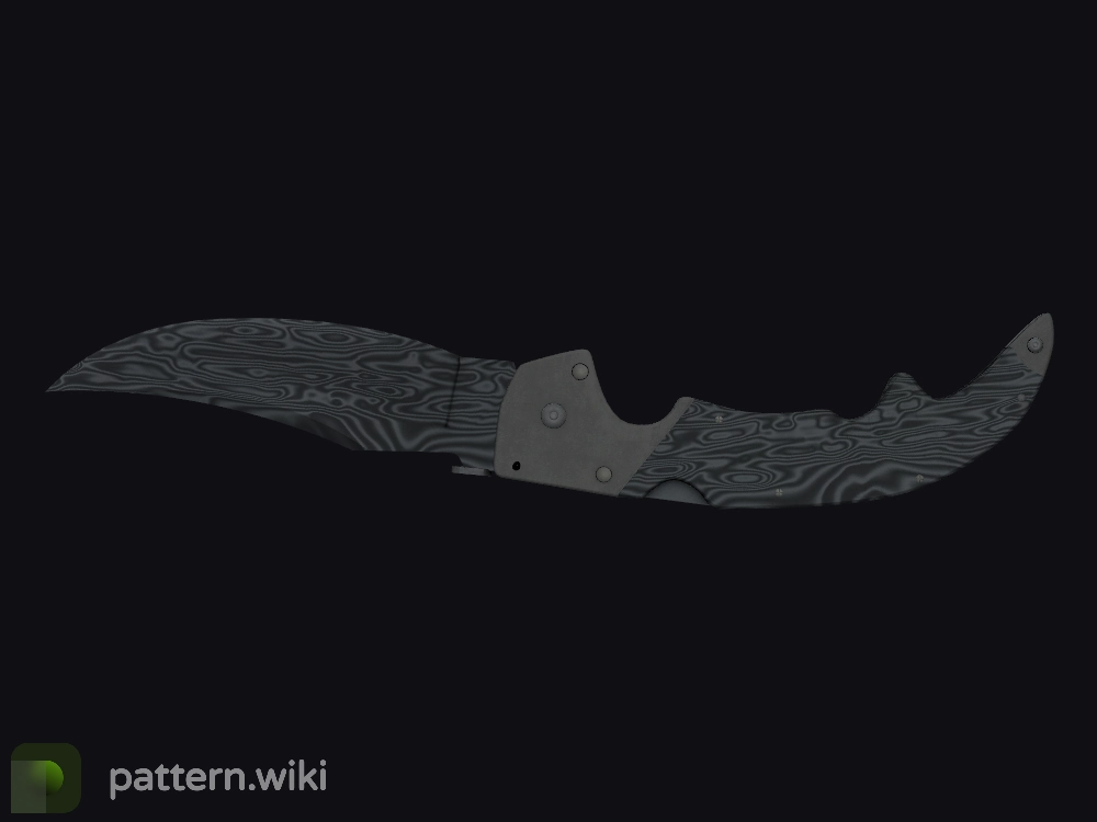 Falchion Knife Damascus Steel seed 669