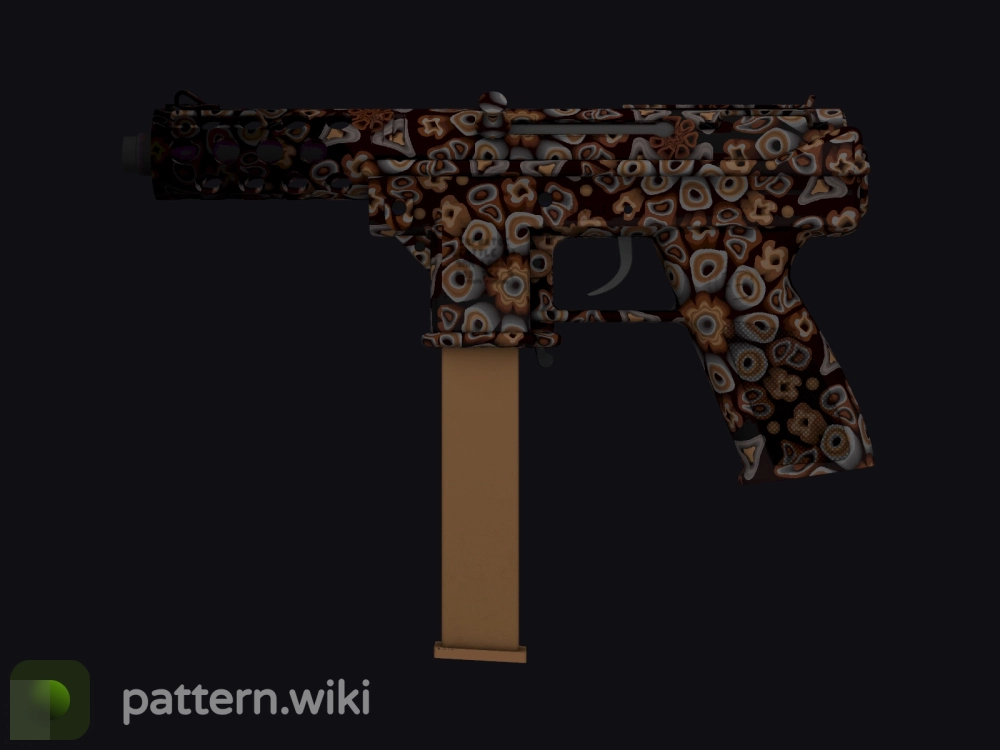 Tec-9 Orange Murano seed 223