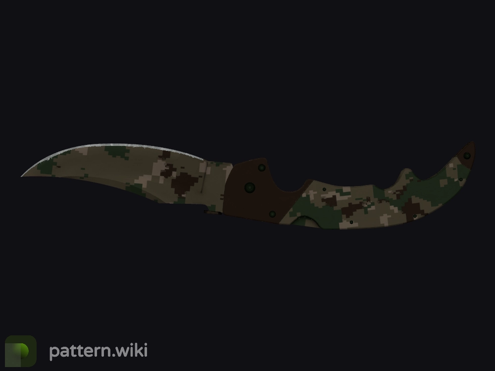 Falchion Knife Forest DDPAT seed 379