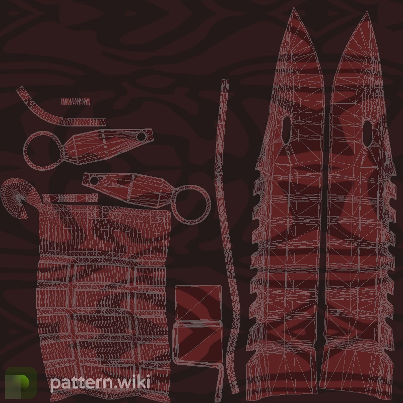 M9 Bayonet Slaughter seed 598 pattern template