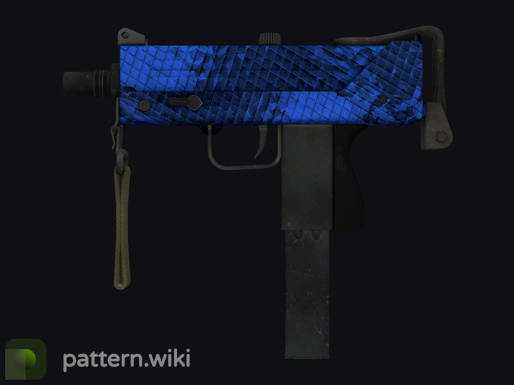 MAC-10 Lapis Gator seed 582