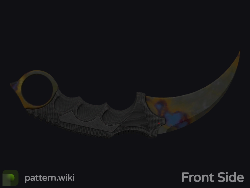 Karambit Case Hardened seed 739