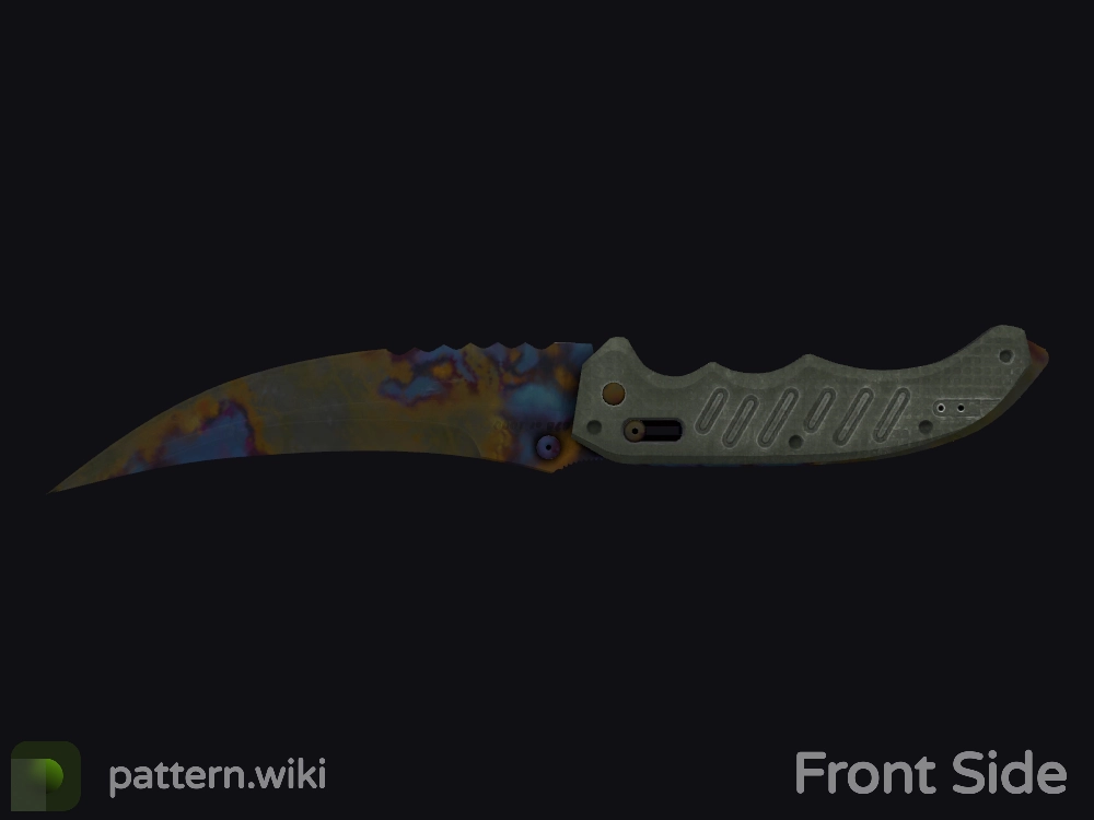 Flip Knife Case Hardened seed 725