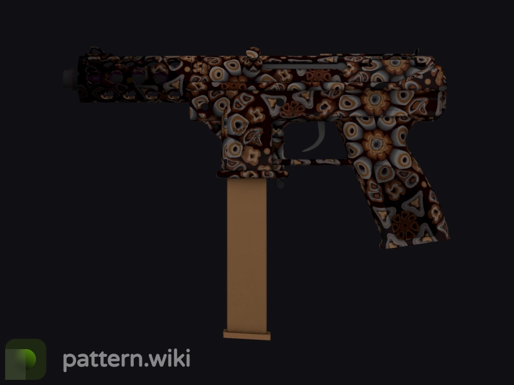 Tec-9 Orange Murano seed 935