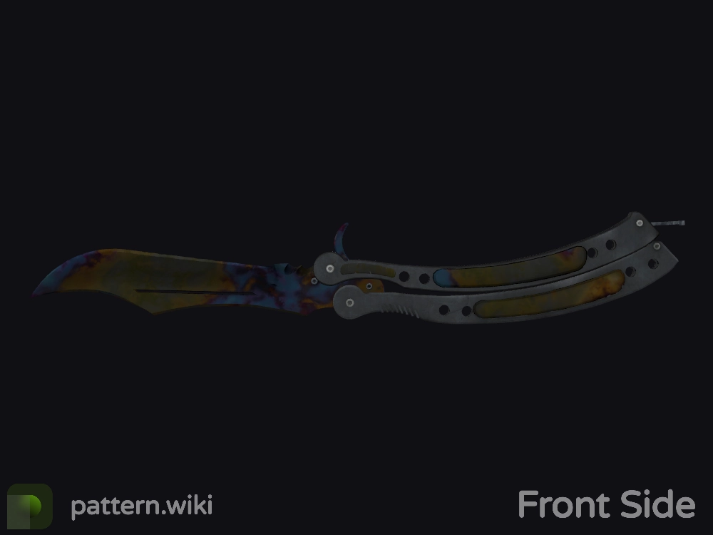 Butterfly Knife Case Hardened seed 726