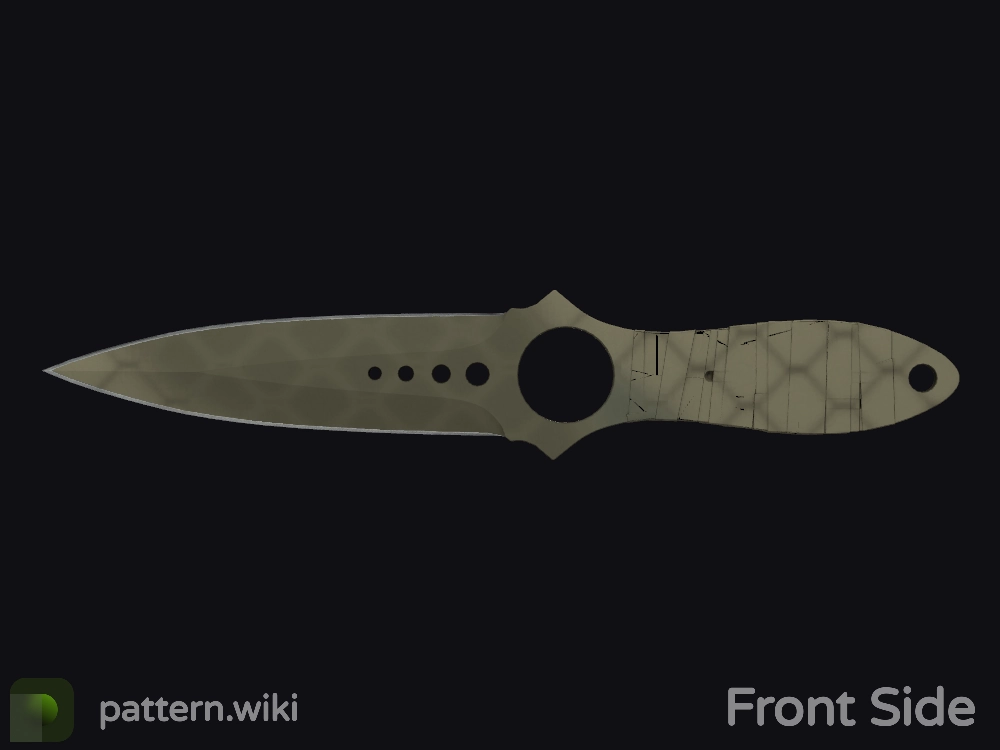 Skeleton Knife Safari Mesh seed 749