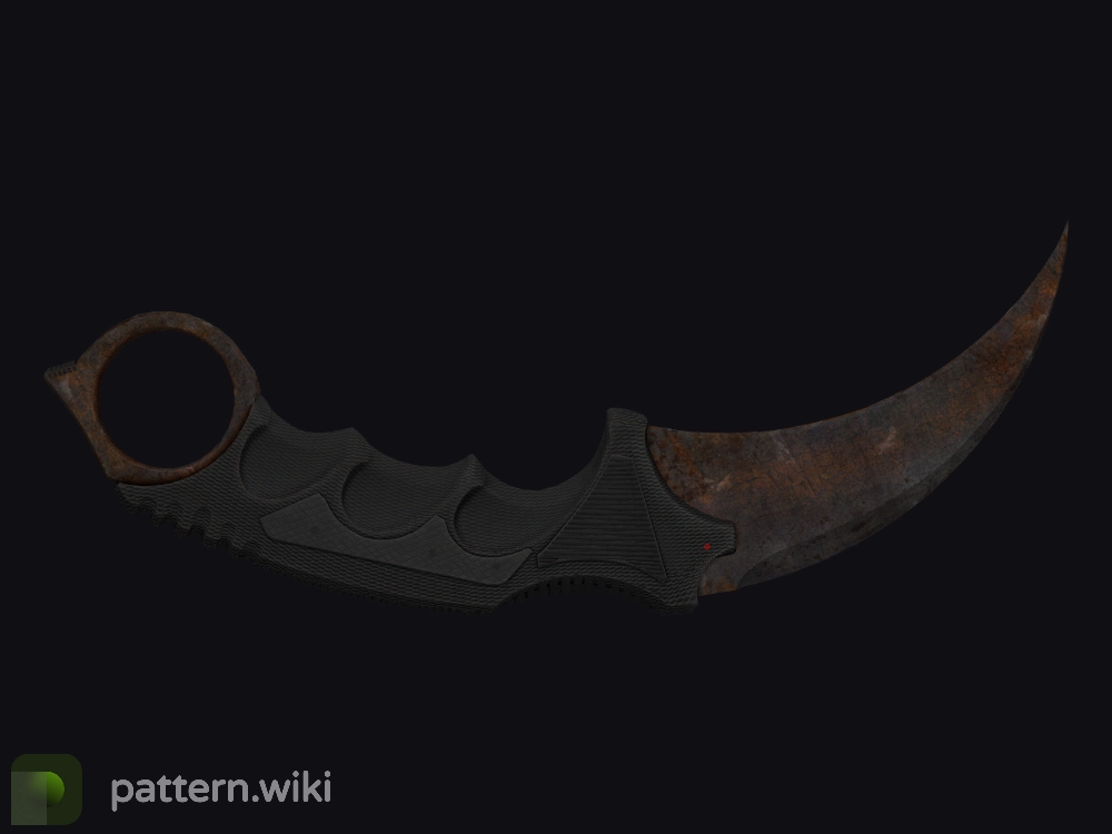 Karambit Rust Coat seed 449