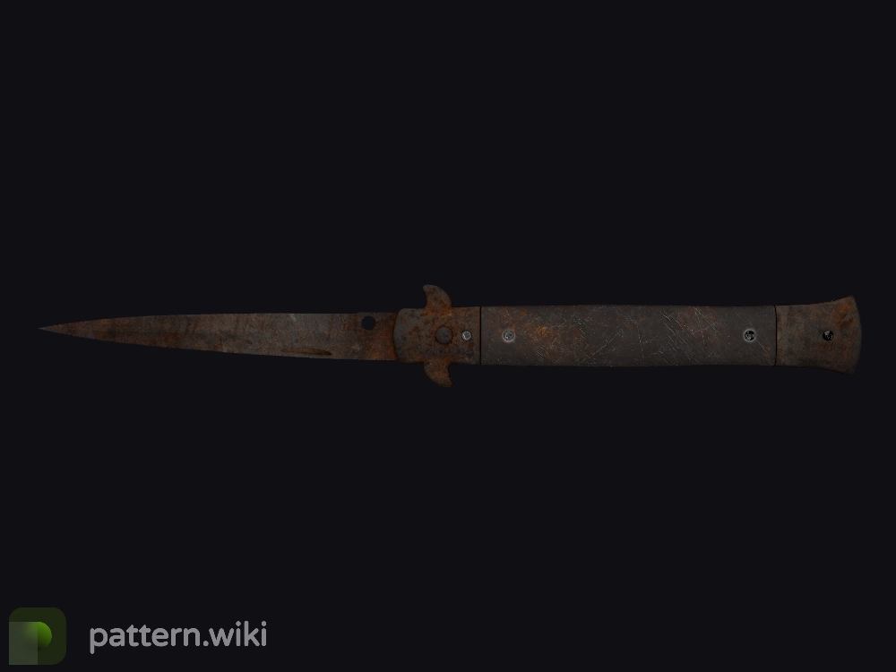 Stiletto Knife Rust Coat seed 964