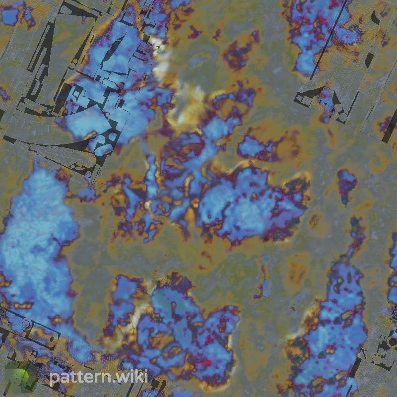 AK-47 Case Hardened seed 71 pattern template