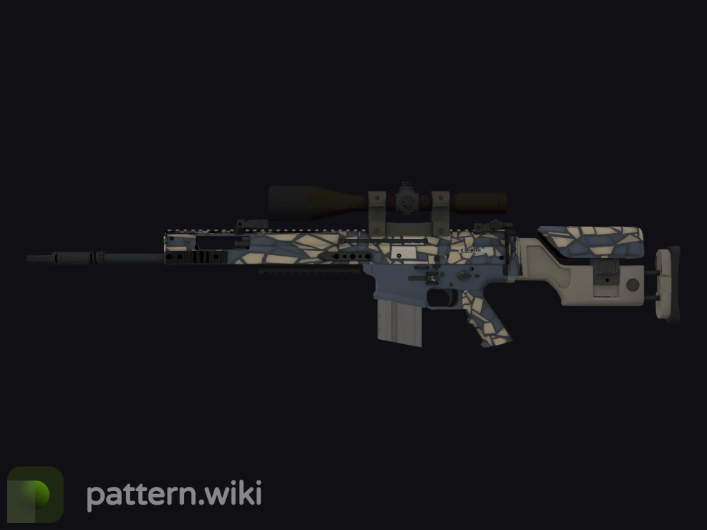 SCAR-20 Stone Mosaico seed 334