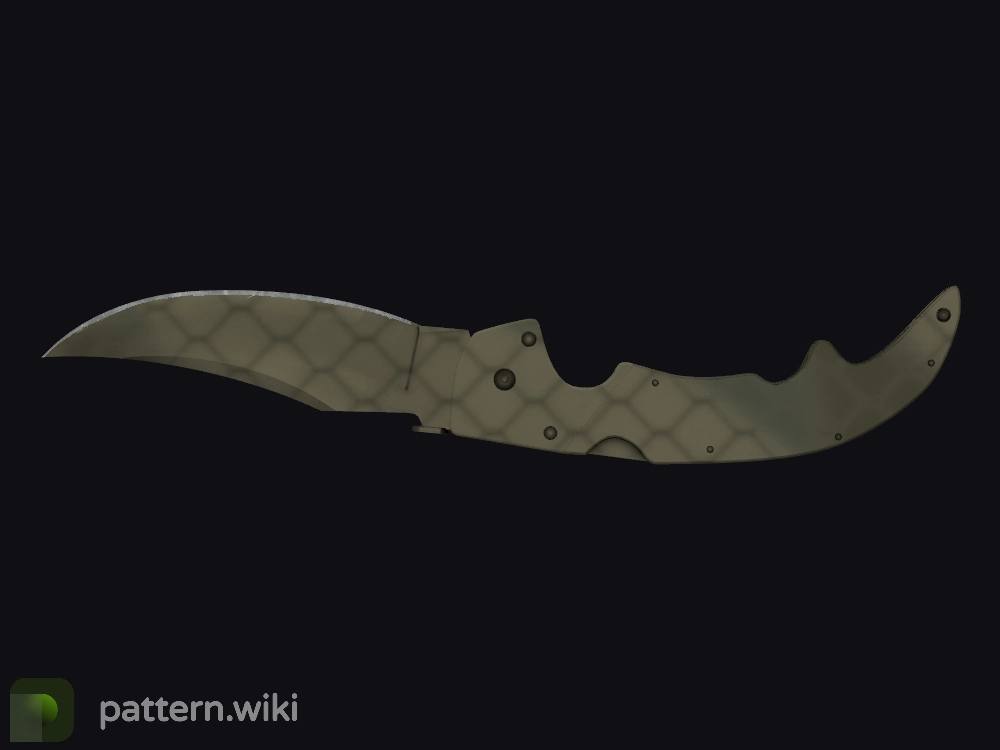 Falchion Knife Safari Mesh seed 804