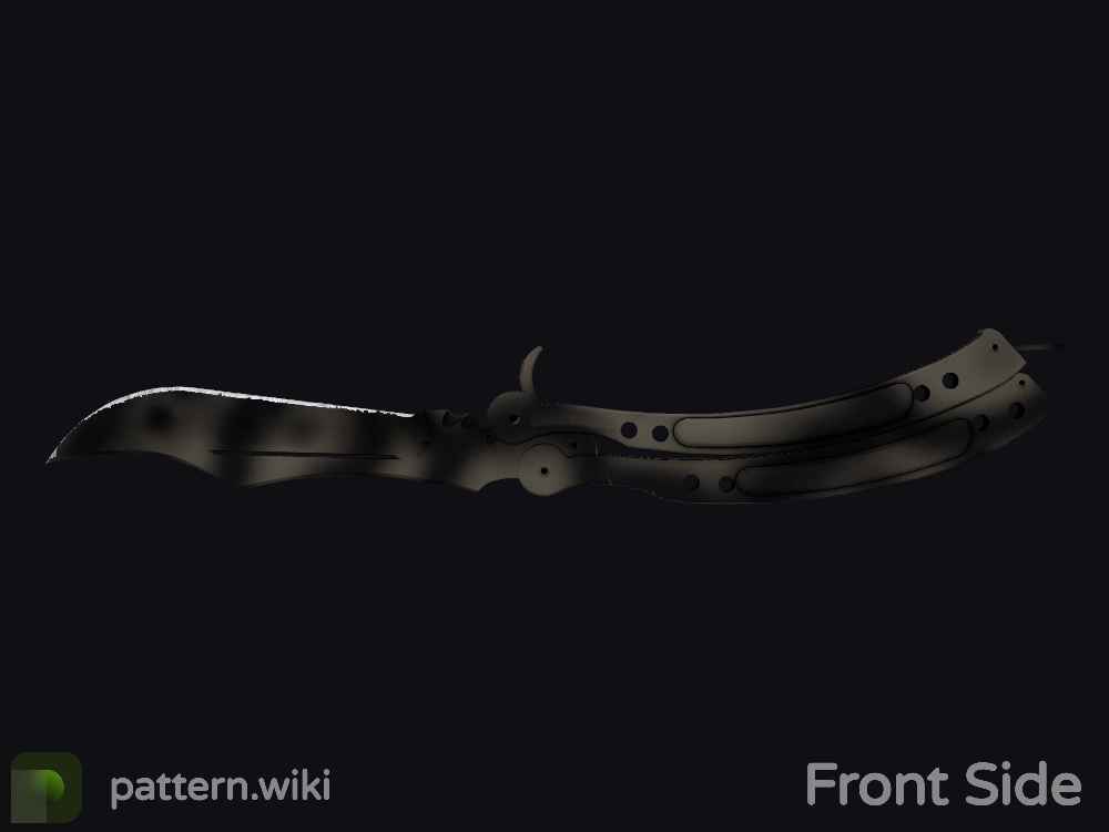 Butterfly Knife Scorched seed 837