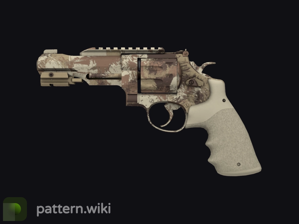 R8 Revolver Desert Brush seed 21