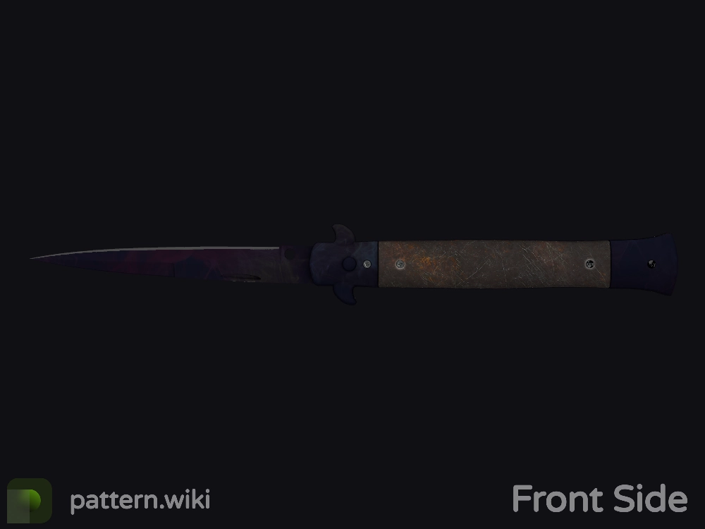 Stiletto Knife Doppler seed 679