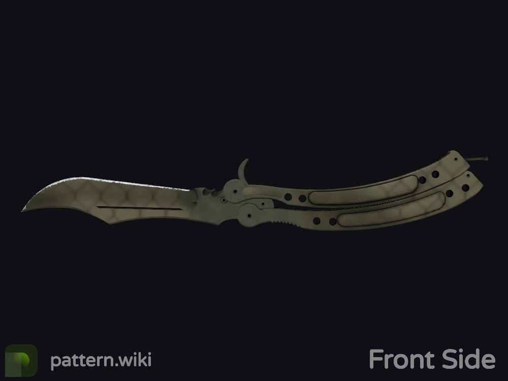 Butterfly Knife Safari Mesh seed 1000