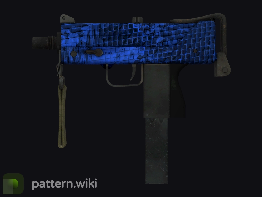 MAC-10 Lapis Gator seed 568