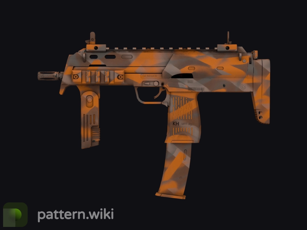 MP7 Orange Peel seed 87