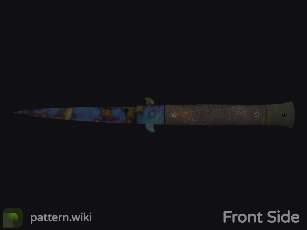 Stiletto Knife Case Hardened seed 844