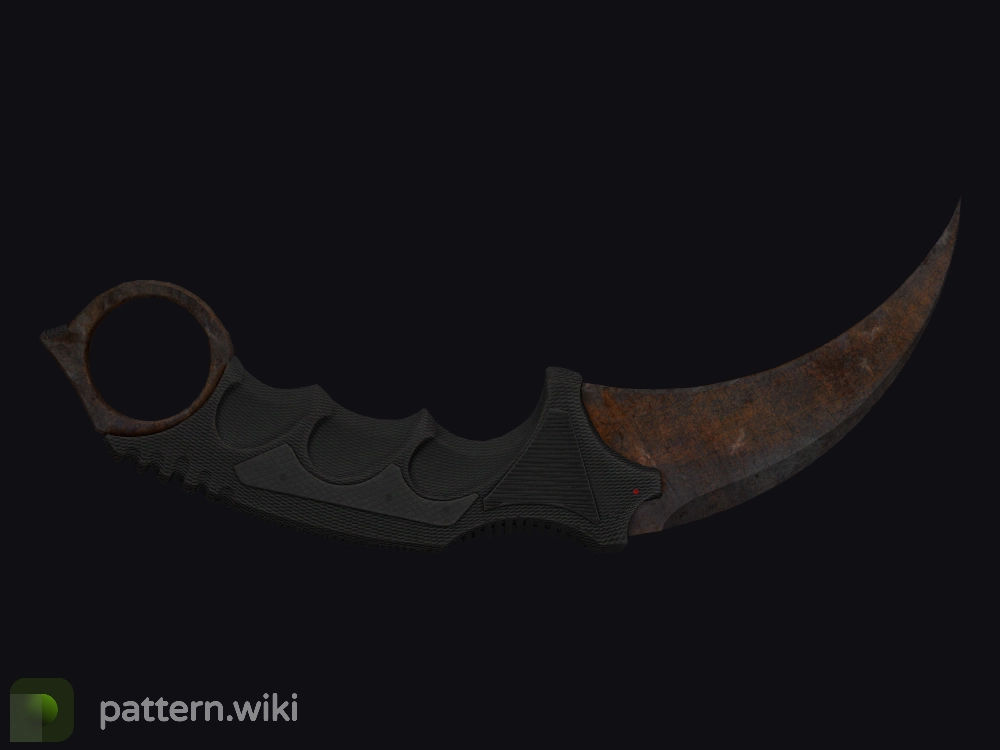 Karambit Rust Coat seed 526