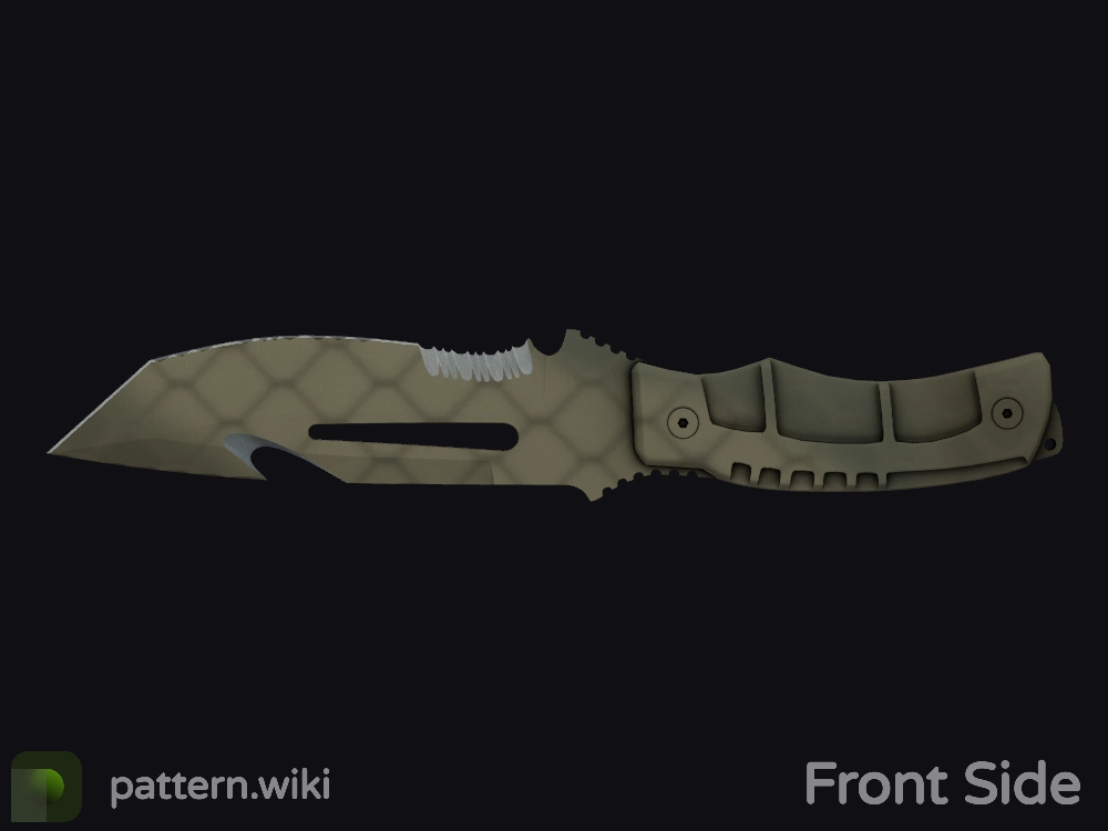 Survival Knife Safari Mesh seed 643