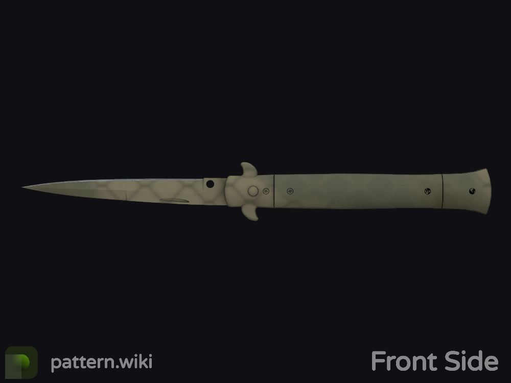 Stiletto Knife Safari Mesh seed 536