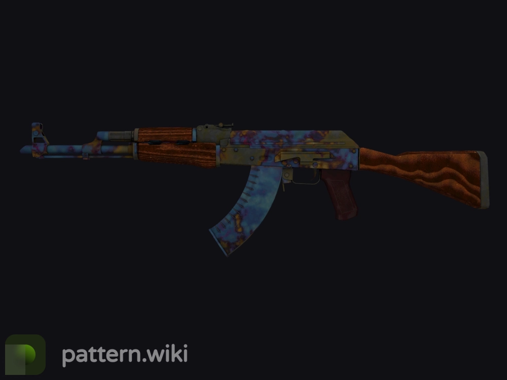 AK-47 Case Hardened seed 376