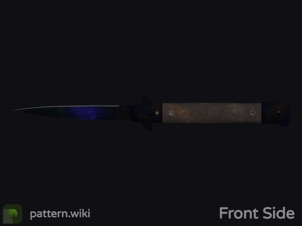 Stiletto Knife Doppler seed 330