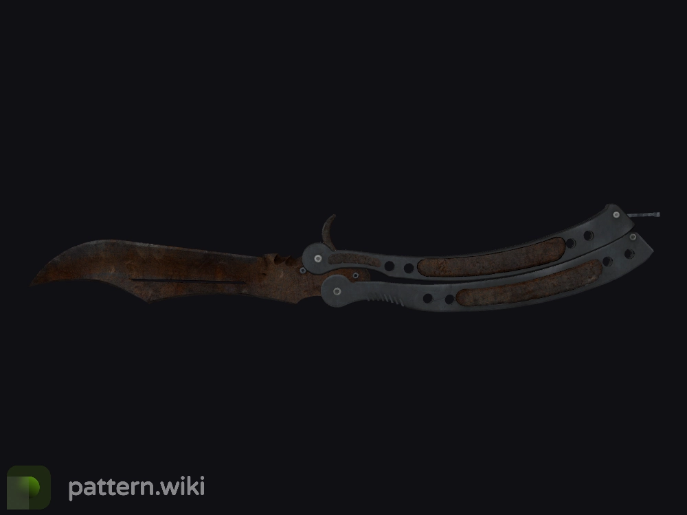 Butterfly Knife Rust Coat seed 284