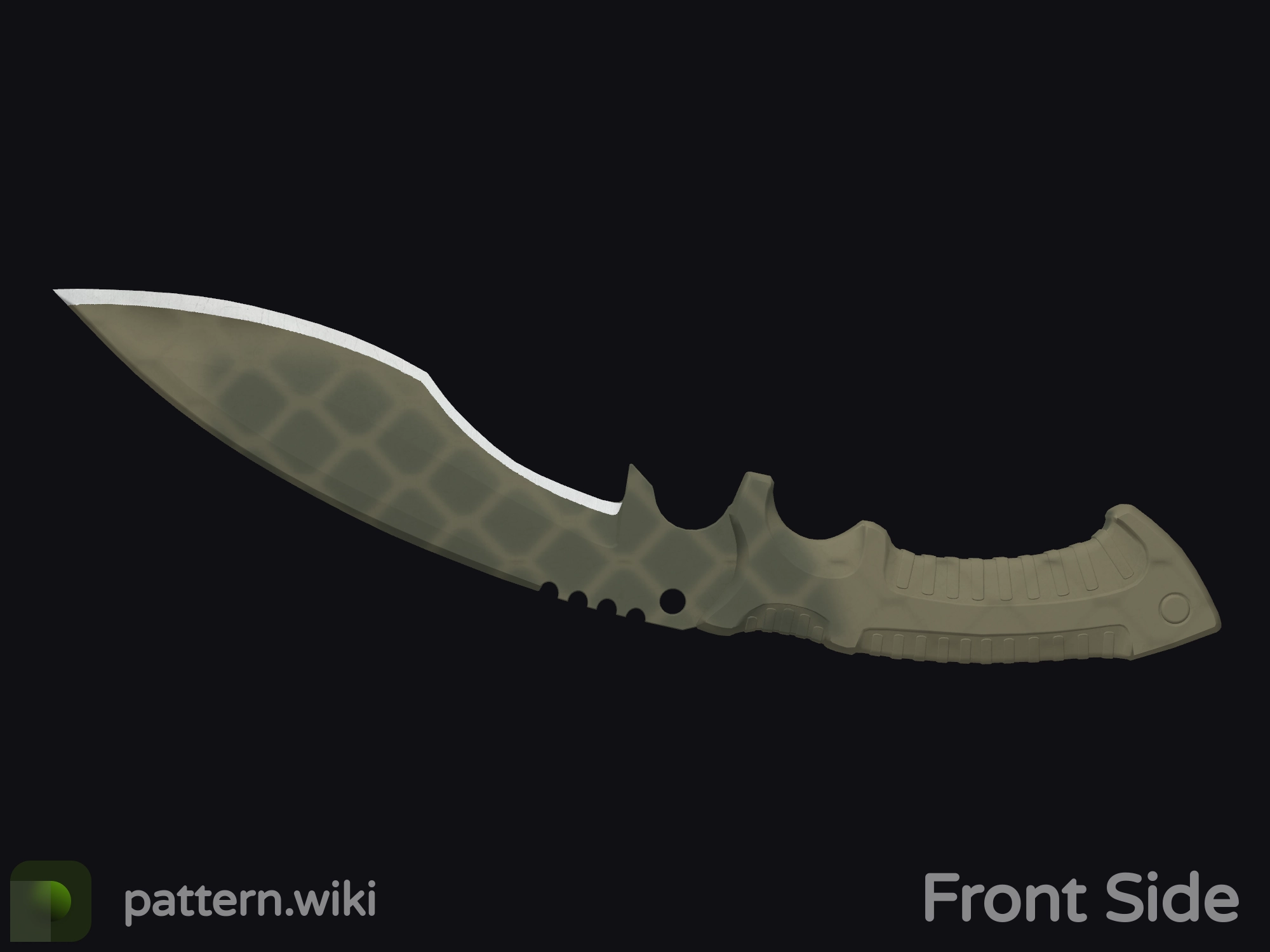 Kukri Knife Safari Mesh seed 754