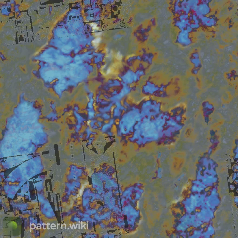 AK-47 Case Hardened seed 376 pattern template