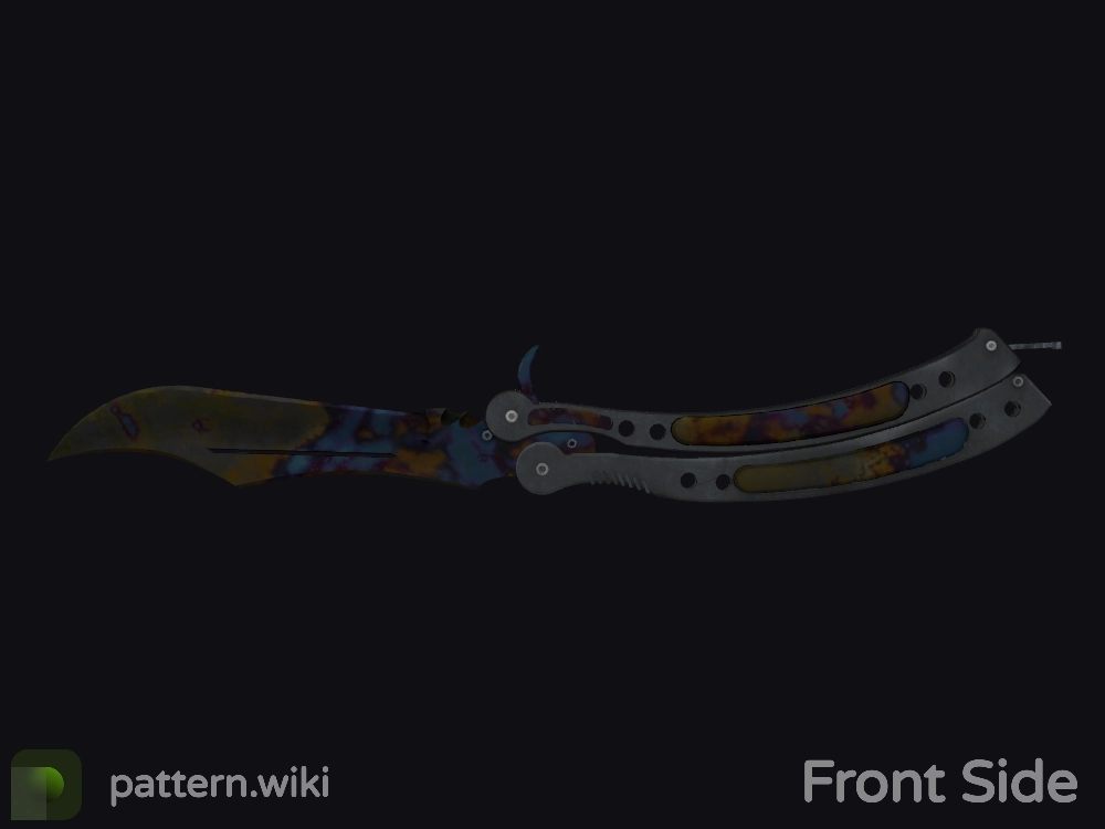 Butterfly Knife Case Hardened seed 646