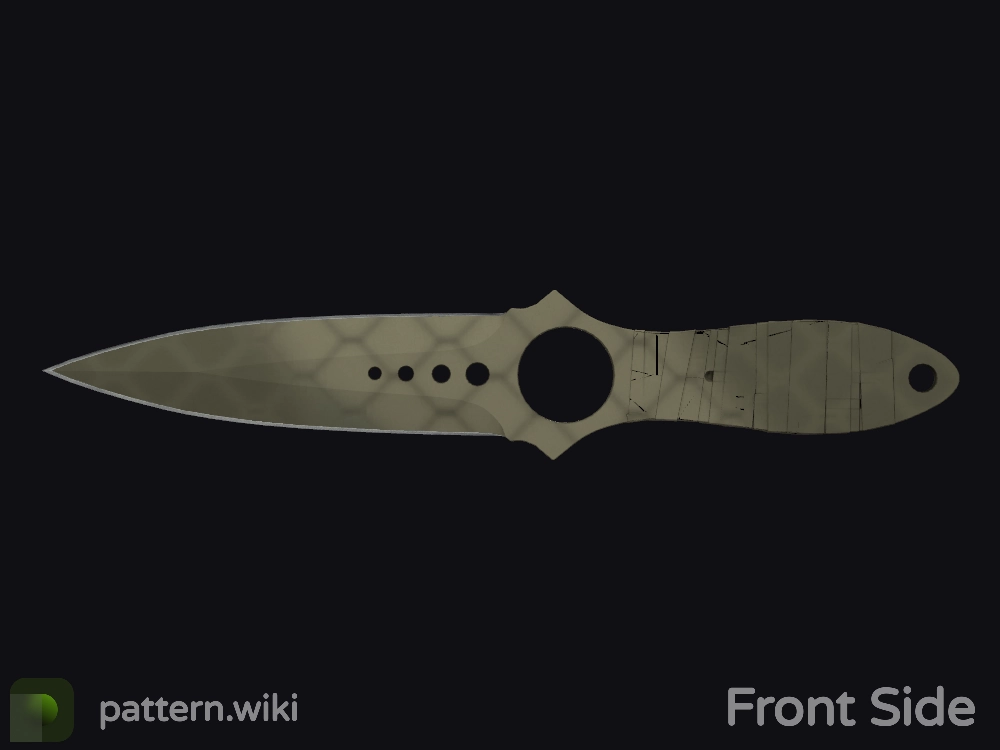 Skeleton Knife Safari Mesh seed 167