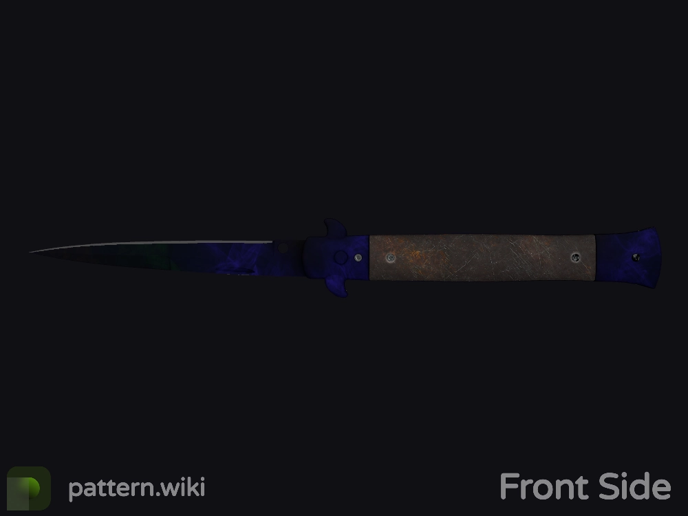 Stiletto Knife Doppler seed 87