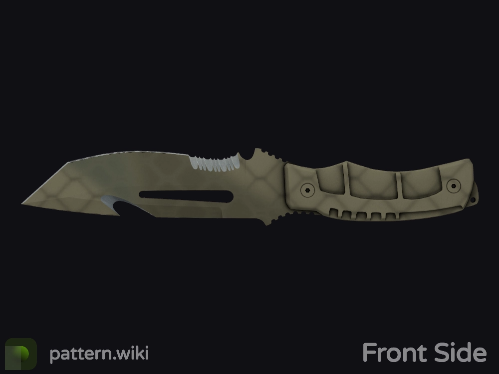 Survival Knife Safari Mesh seed 777