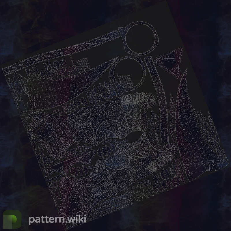 Karambit Doppler seed 873 pattern template