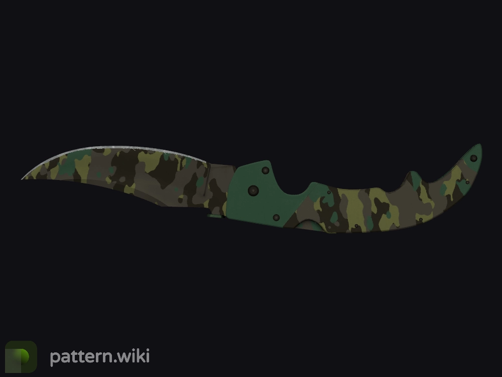 Falchion Knife Boreal Forest seed 56