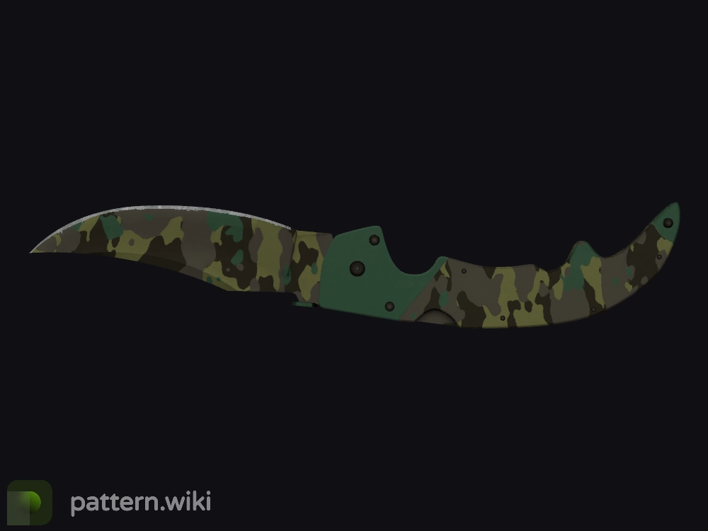 Falchion Knife Boreal Forest seed 262