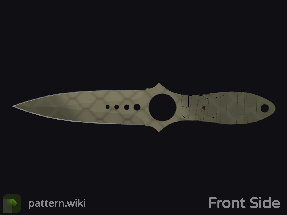 Skeleton Knife Safari Mesh seed 603